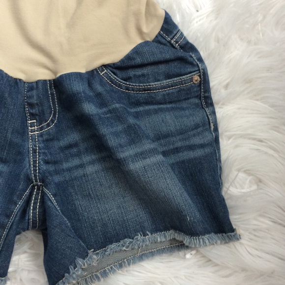 Motherhood Maternity Indigo Blue Shorts - Picture 3 of 4